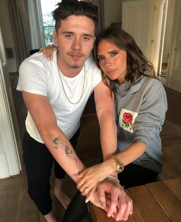 Victoria Beckham z Brooklynem