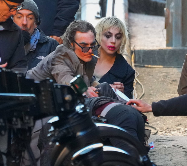 Lady Gaga i Joaquin Phoenix na planie „Jokera