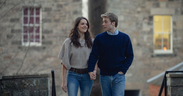 Meg Bellamy i Ed McVey, jako księżna Kate i książę William