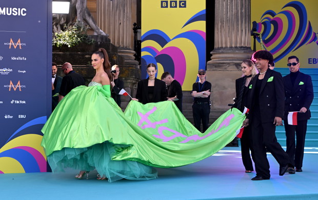 Blanka na ceremonii otwarcia Eurowizji 2023