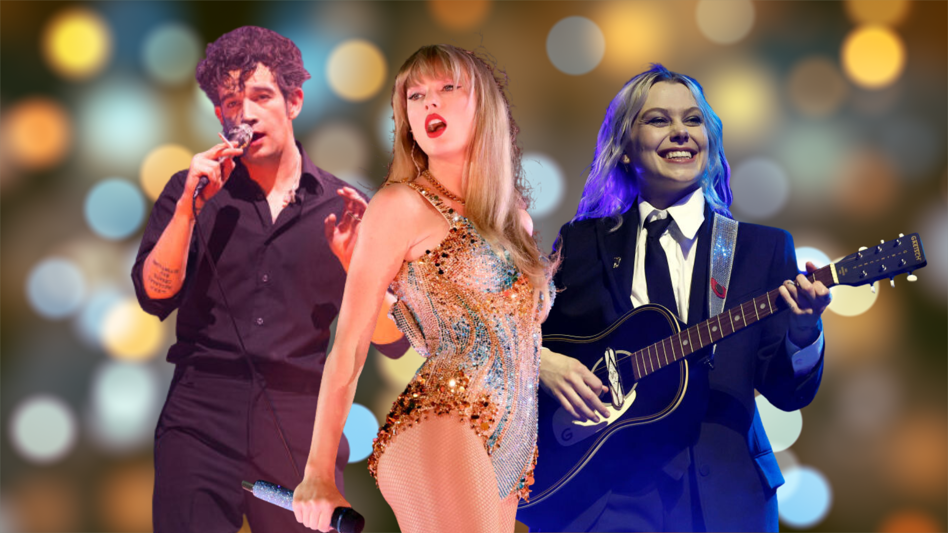 Matty Healy, Taylor Swift i Phoebe Bridgers