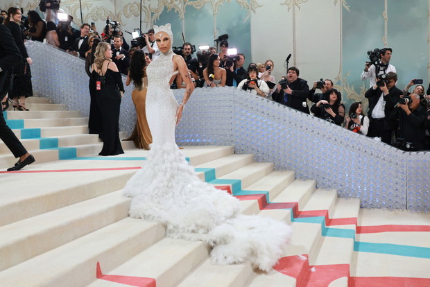 Met Gala 2023: Doja Cat jako Choupette