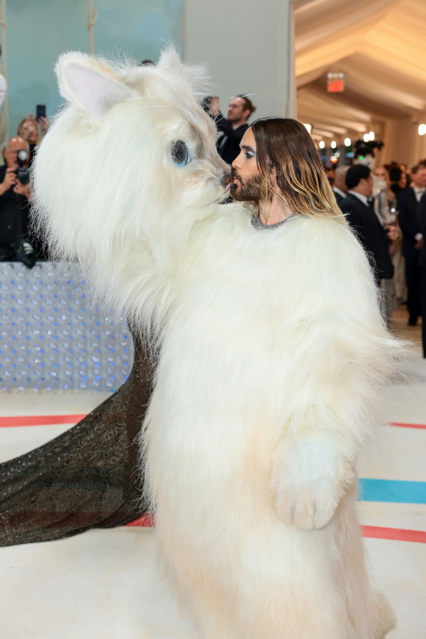 Met Gala 2023: Jared Leto jako Choupette