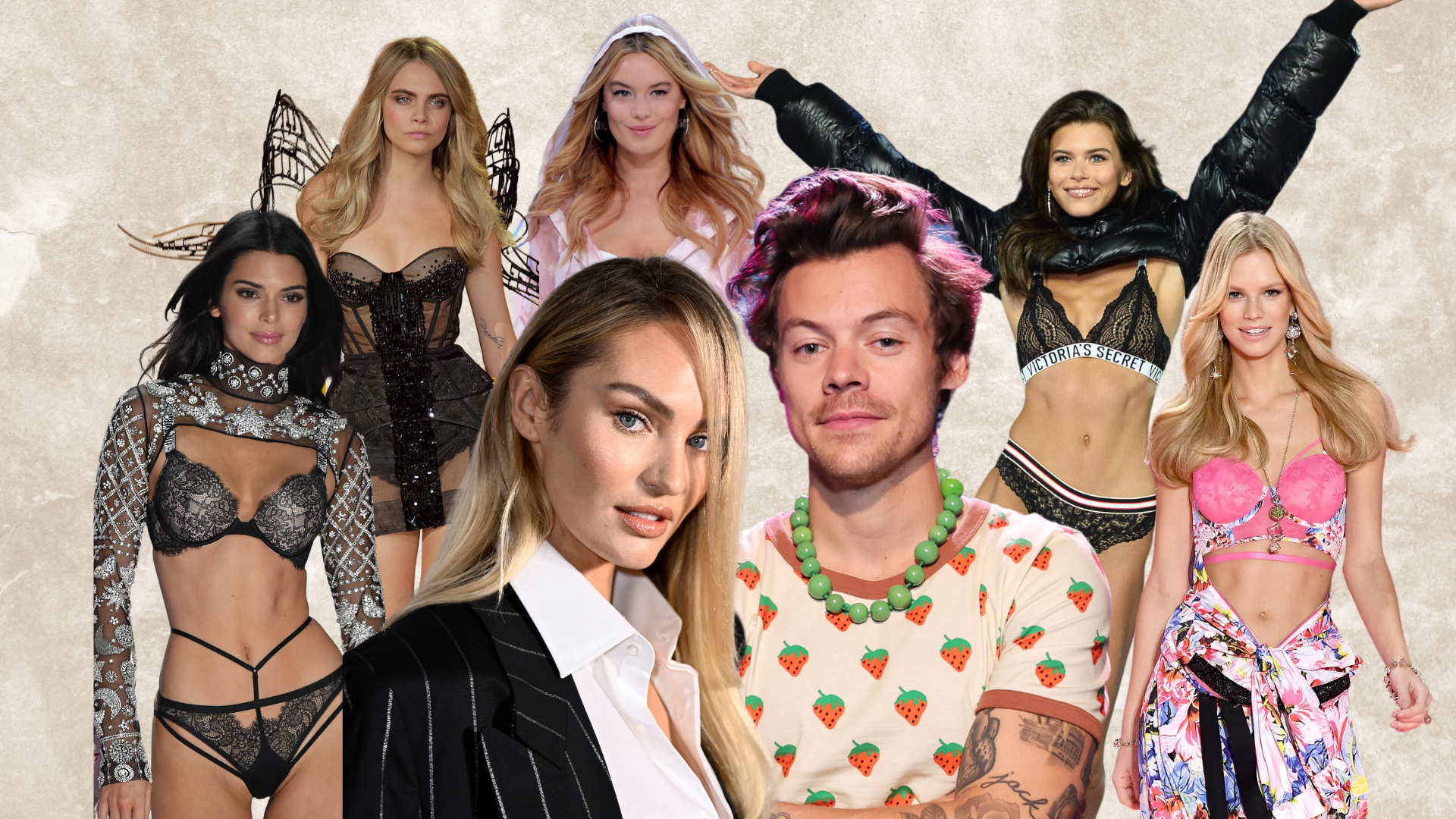 Harry Styles i modelki Victoria's Secret