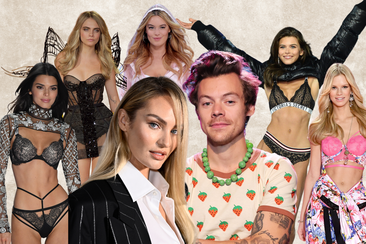Harry Styles i modelki Victoria's Secret