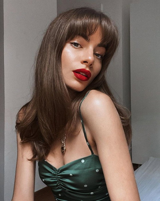 red lips