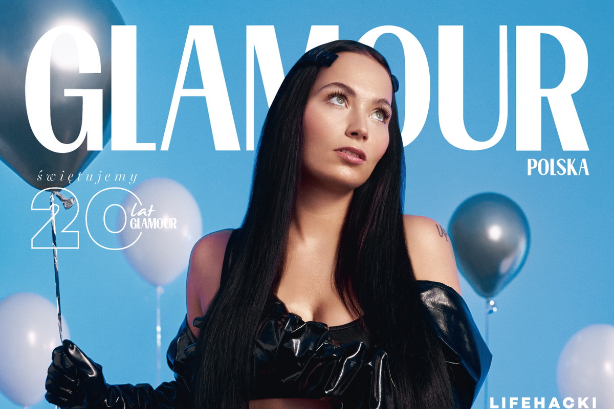 Okładka wakacyjnego Glamour z Mery Spolsky