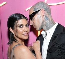Kourtney Kardashian and Travis Barker