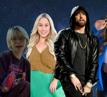 Eminem z córkami