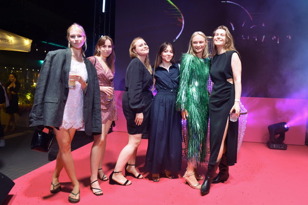 20. urodziny Glamour: Zuzanna Zasada, Aleksandra Sil, Xymena Borowiecka, Paulina Klepacz, Katarzyna Dąbrowska, Joanna Twaróga