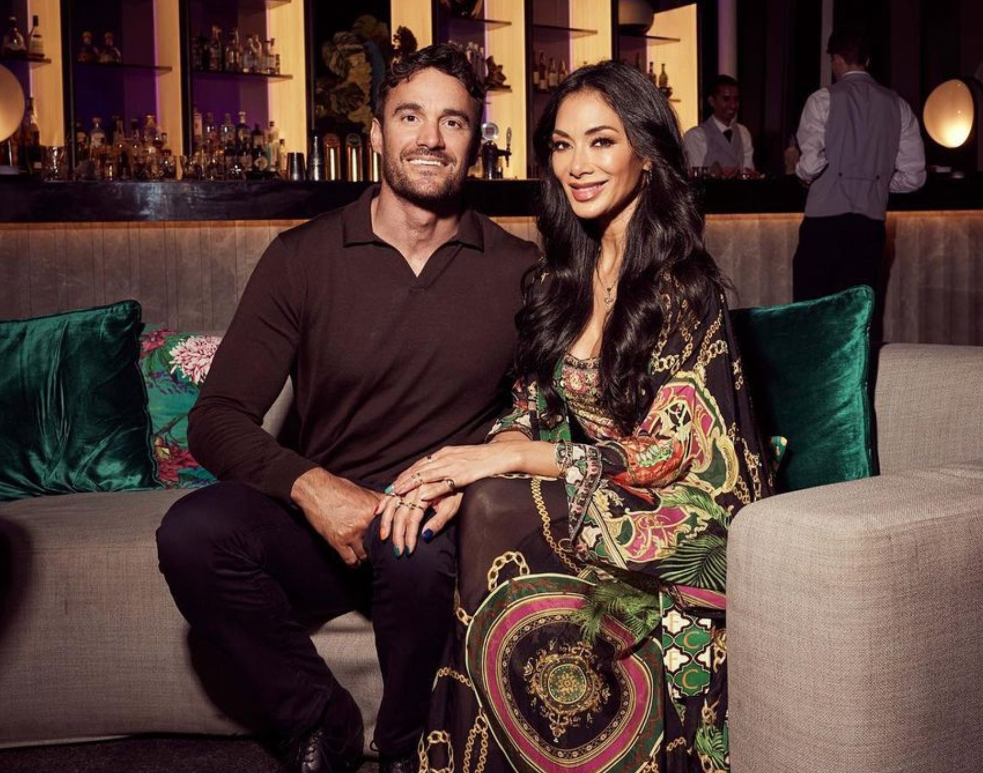 Nicole Scherzinger & Thom Evans