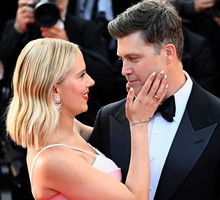 Scarlett Johansson & Colin Jost