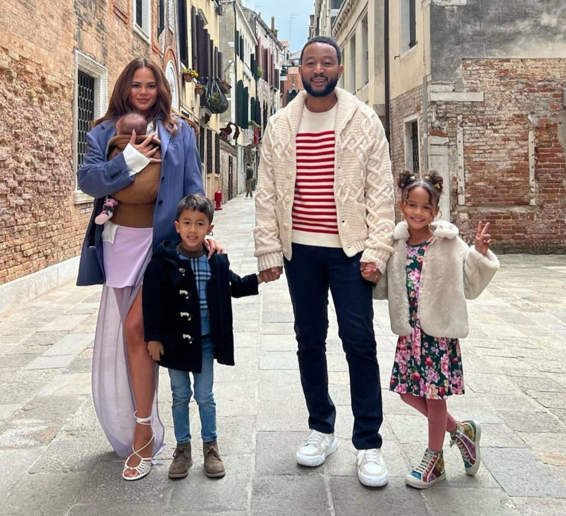 john legend & family