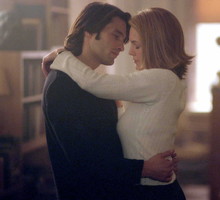 Kadr z filmu "Niewierna" (" Unfaithful "): Olivier Martinez i Diane Lane