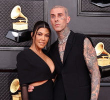 Kourtney Kardashian & Travis Barker