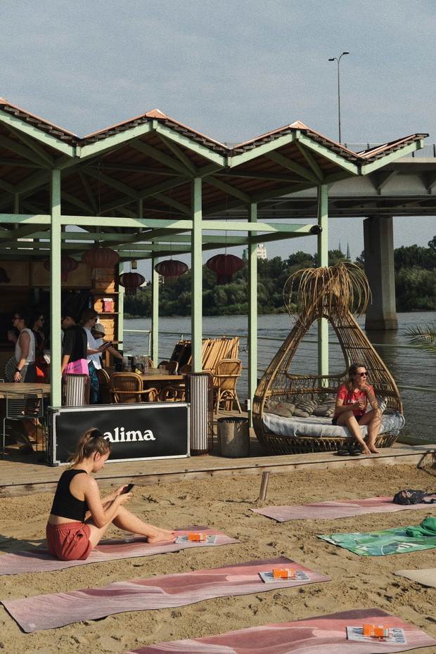 Yoga na Wiśle