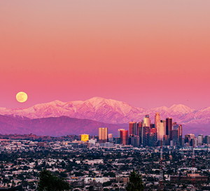 Księżyc nad Los Angeles