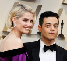 Oscary 2019: Rami Malek i Lucy Boynton poznali się na planie „Bohemian Rhapsody”.