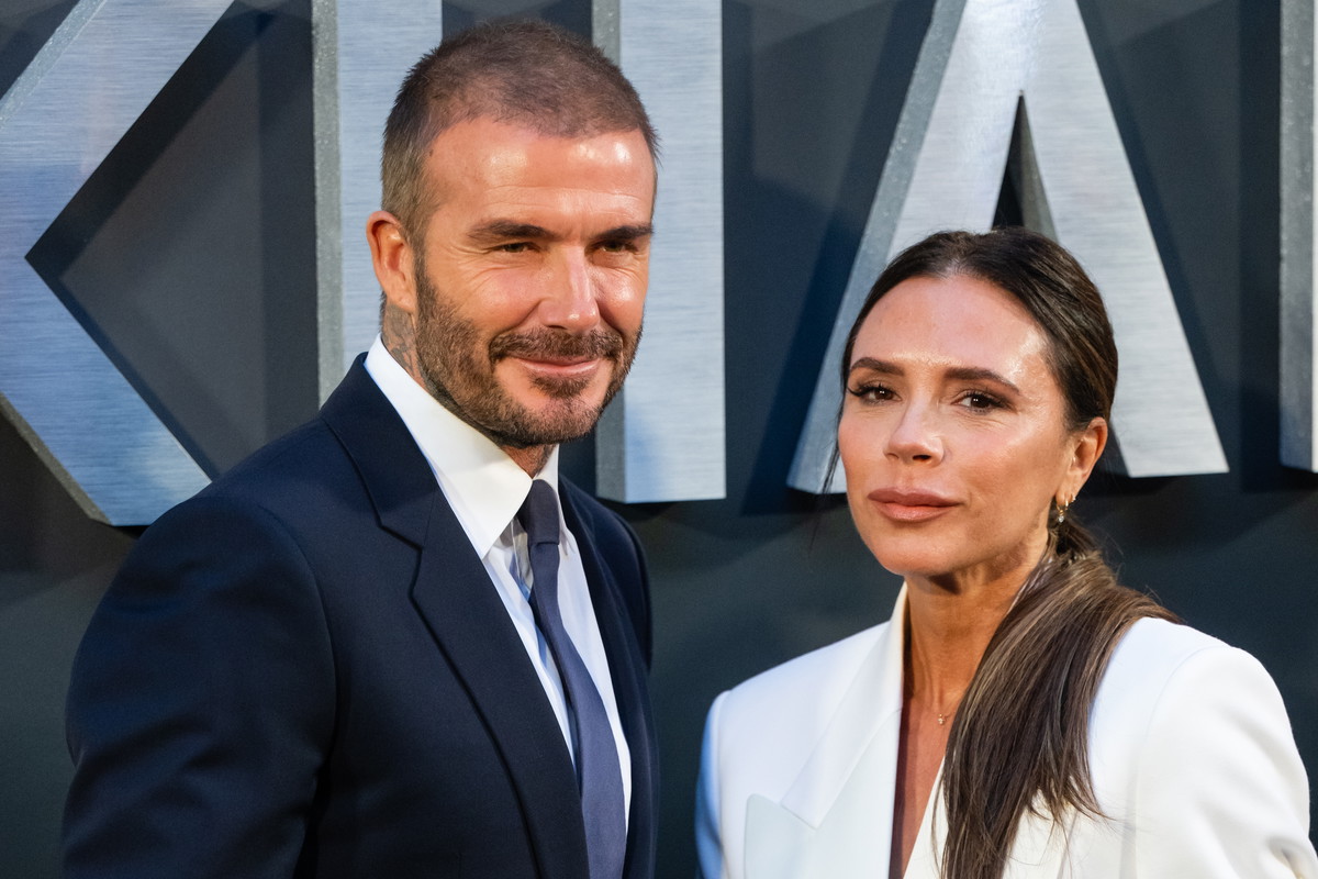 Victoria i David Beckhamowie