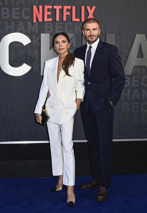 Victoria i David Beckhamowie