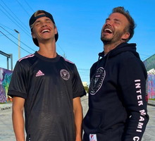 Romeo & David Beckham
