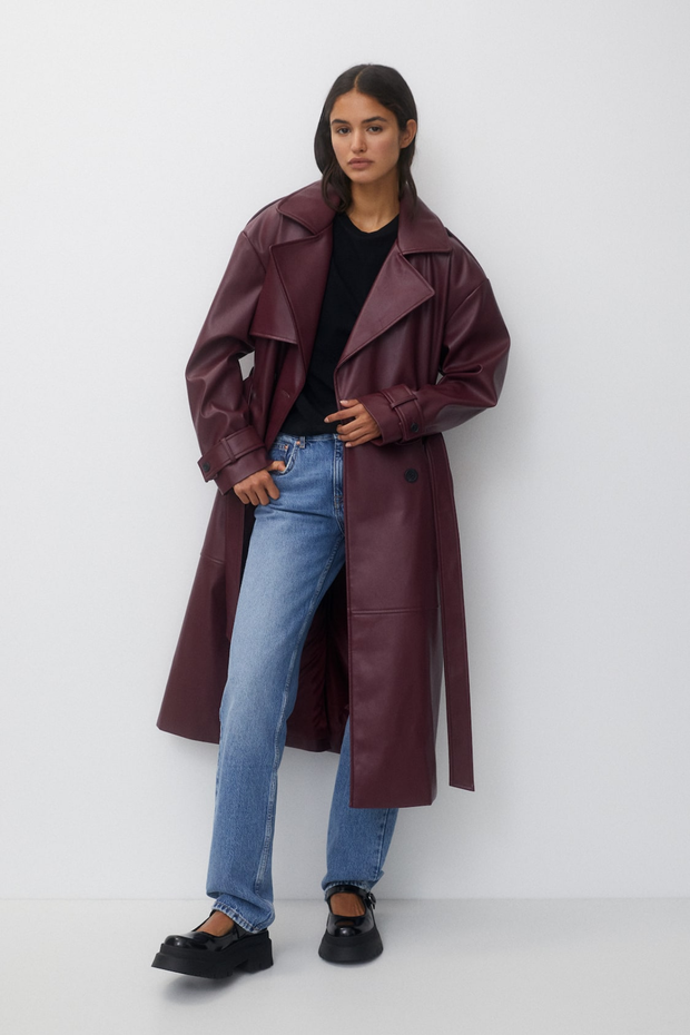 Płaszcz Pull & Bear