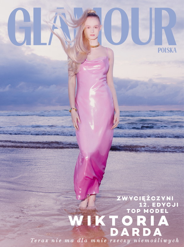 Wiktoria Darda na okładce magazynu GLAMOUR