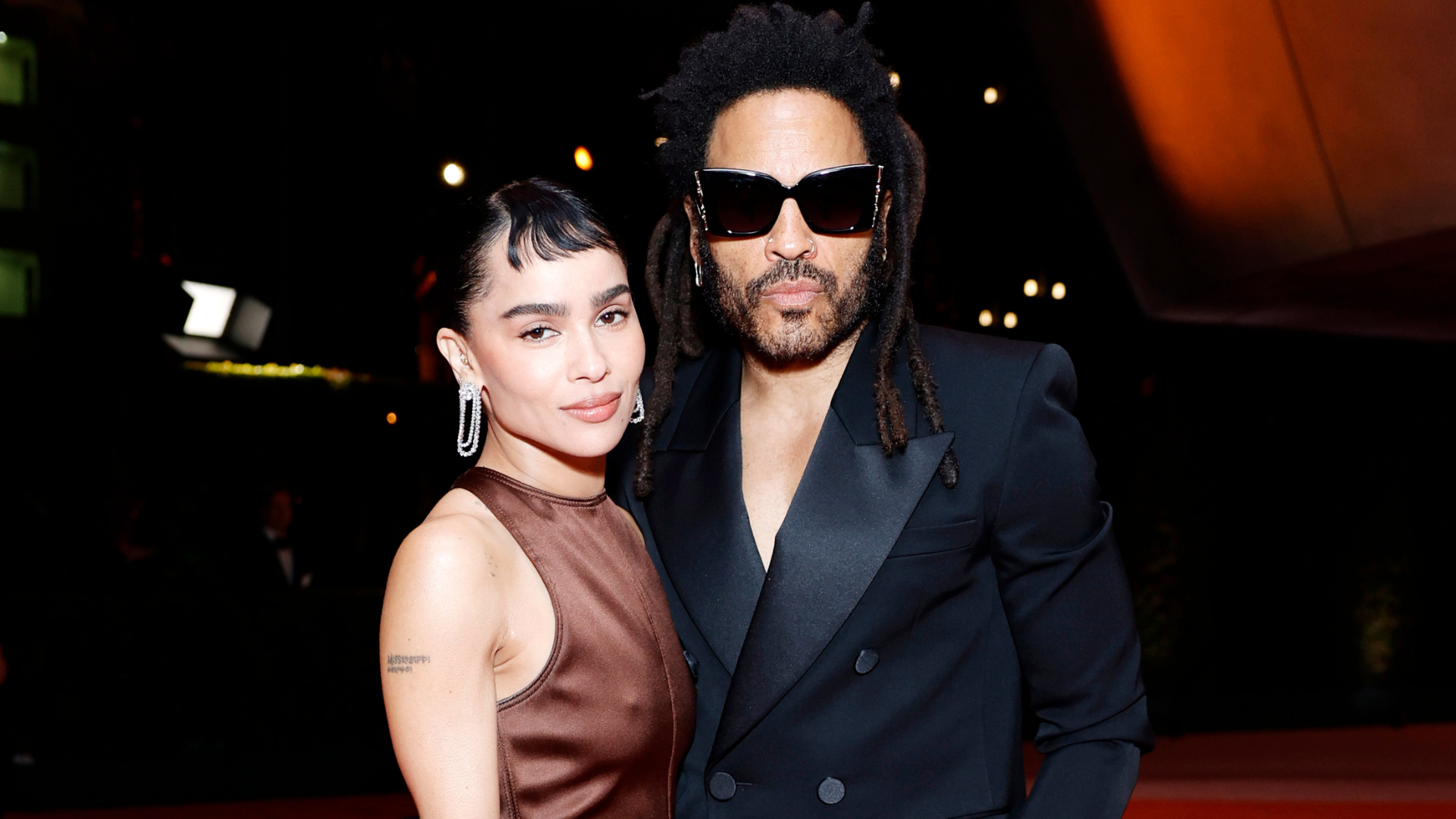 Zoë Kravitz i Lenny Kravitz