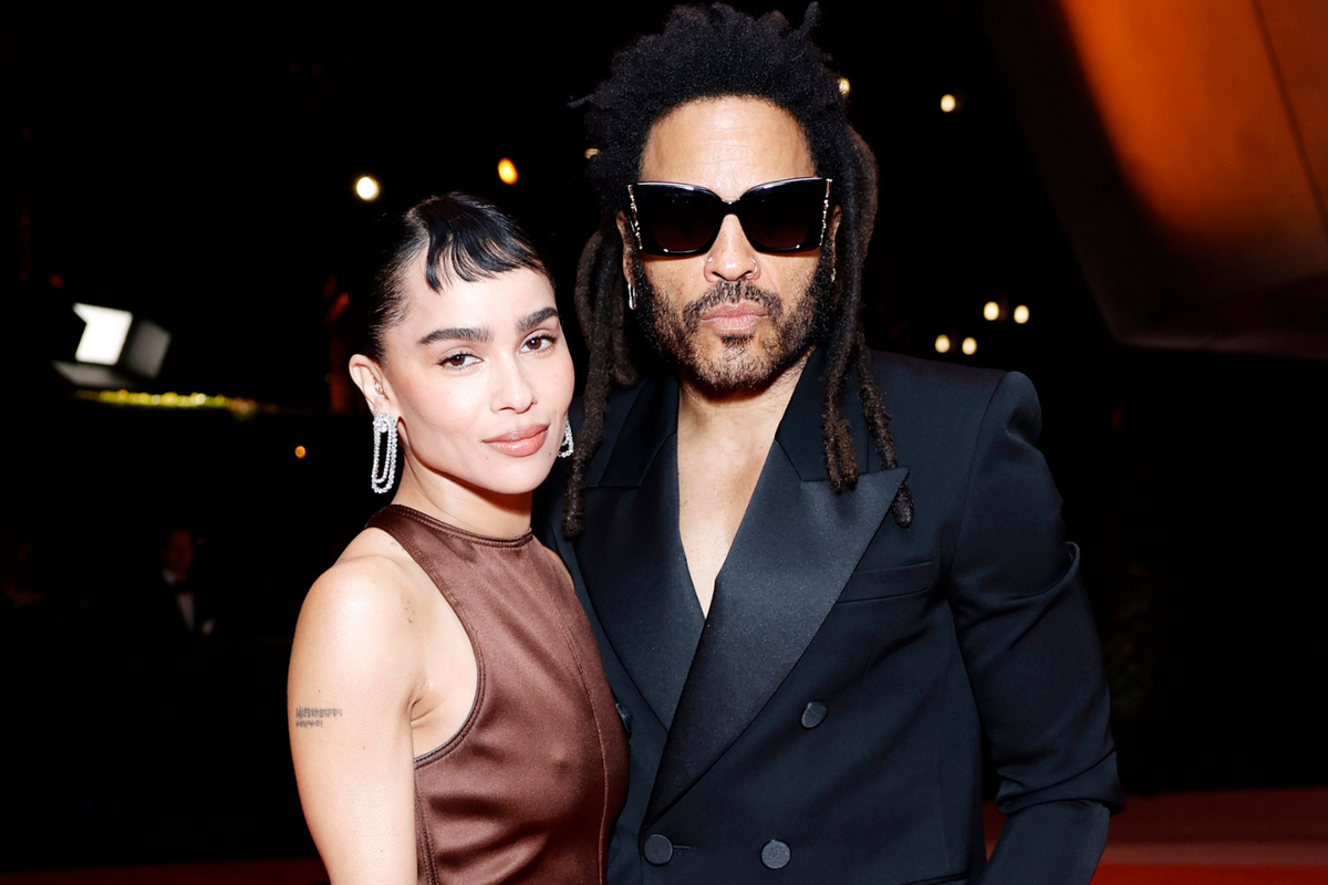 Zoë Kravitz i Lenny Kravitz
