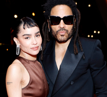 Zoë Kravitz i Lenny Kravitz