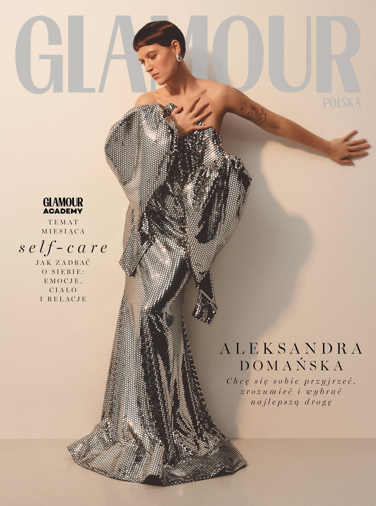 GLAMOUR z Aleksandrą Domańską