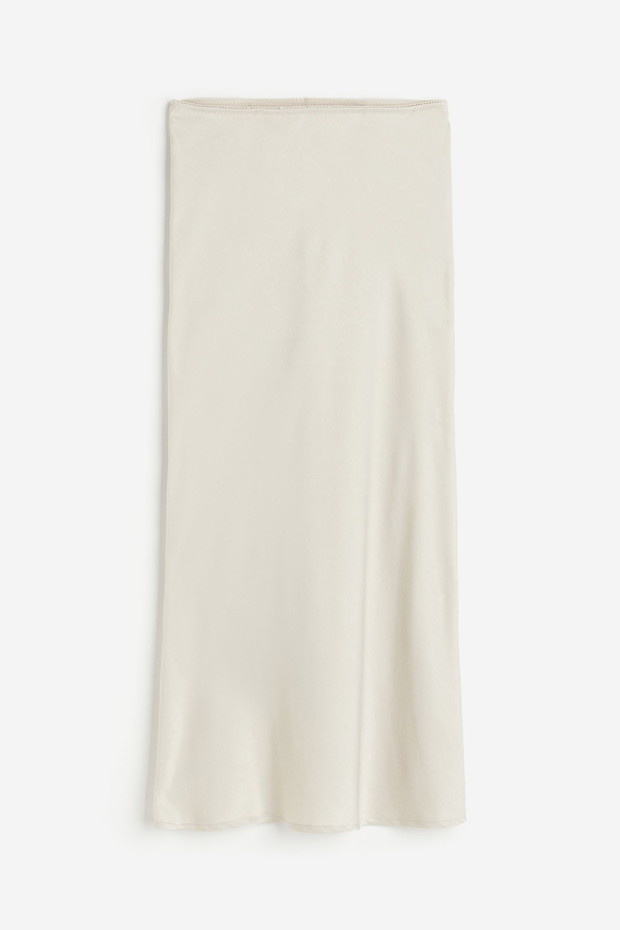 Długa spódnica satynowa H&M, 109,99 zł