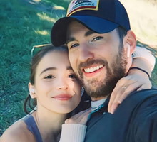 Chris Evans i Alba Baptista