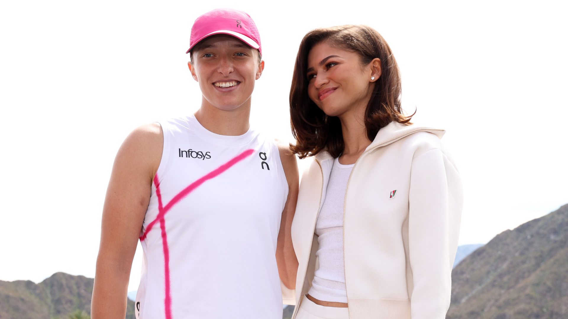 Iga Świątek i Zendaya
