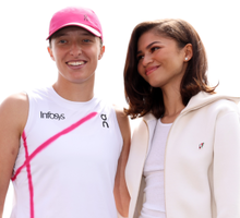 Iga Świątek i Zendaya