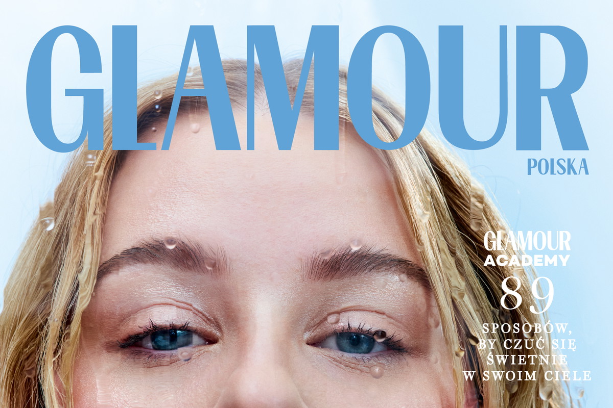 Angelika Trochonowicz na okładce GLAMOUR