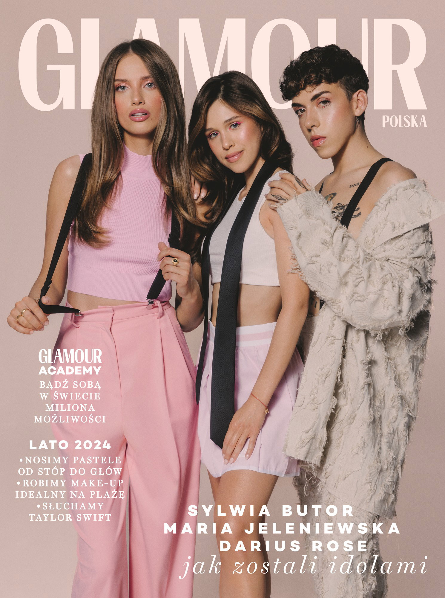 Sylwia Butor, Maria Jeleniewska i Darius Rose gwiazdami okładki GLAMOUR