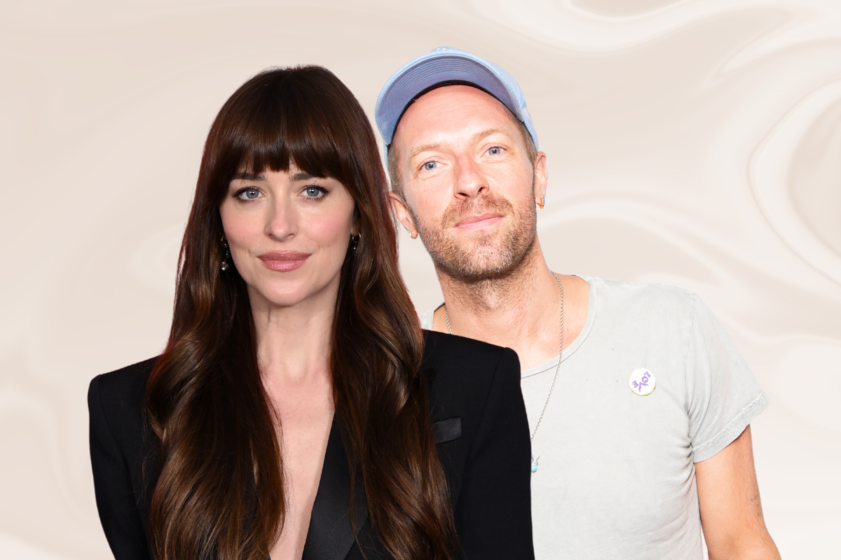 Dakota Johnson i Chris Martin