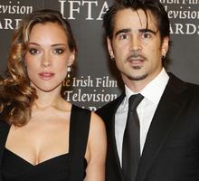 Alicja Bachleda-Curuś i Colin Farell