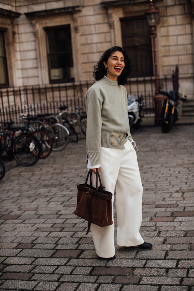 London Fashion Week SS 25 Street Style