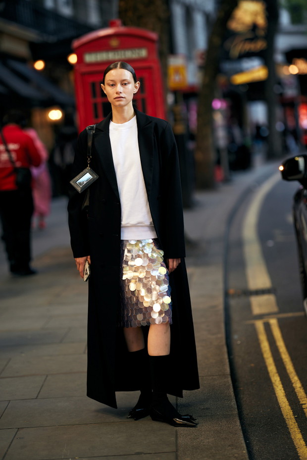 London Fashion Week SS 25 Street Style
