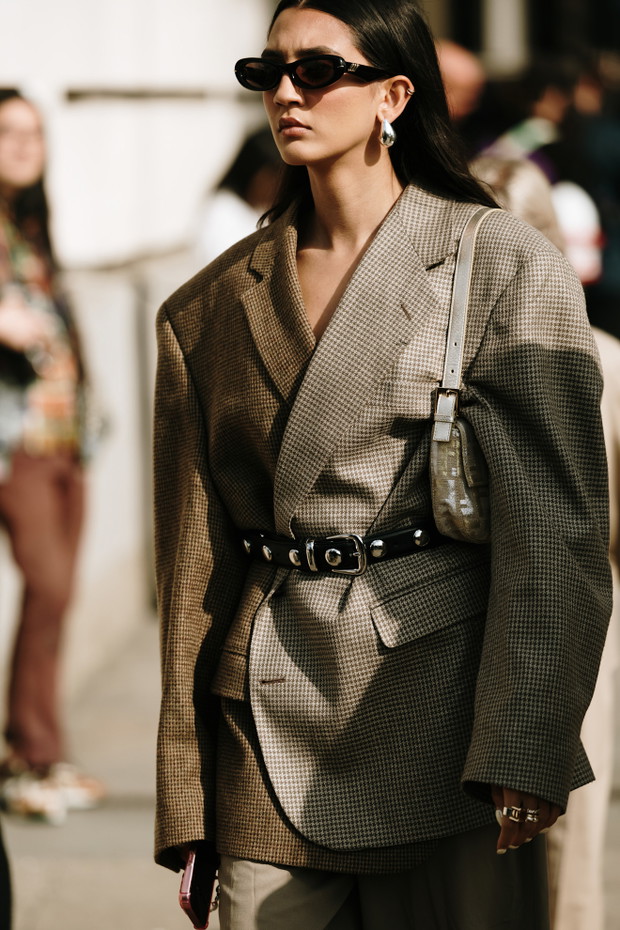 London Fashion Week SS 25 Street Style