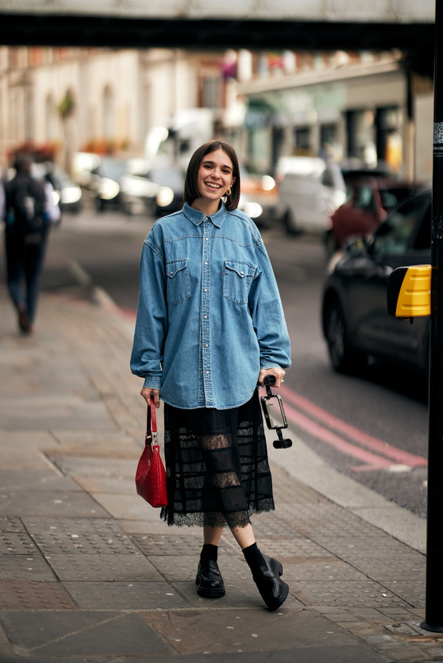 London Fashion Week SS 25 Street Style