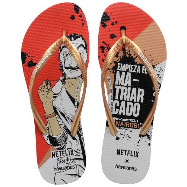Netflix, brokat i Saint Tropez - nowa kolekcja kultowych japonek Havaianas