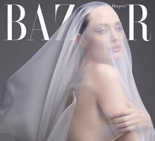 Angelina Jolie nago w "Harper's Bazaar US"
