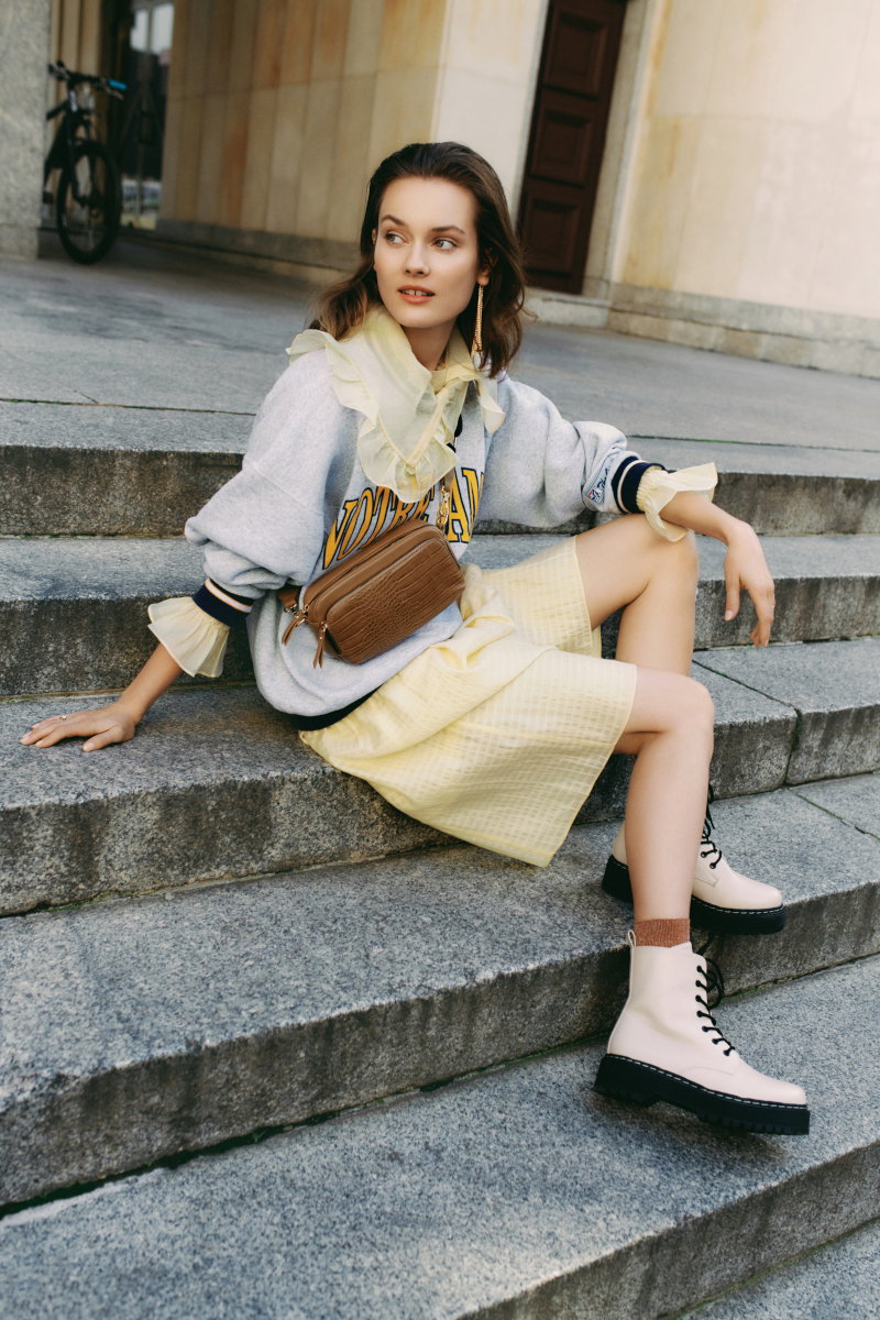 Monika Jagaciak w street style’owych stylizacjach z butami Jenny Fairy od CCC!