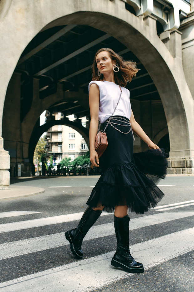 Monika Jagaciak w street style’owych stylizacjach z butami Jenny Fairy od CCC!