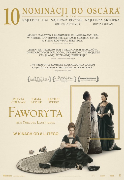 Najpiękniejsze filmy kostiumowe z różnych epok – „Faworyta”, 2018 rok
