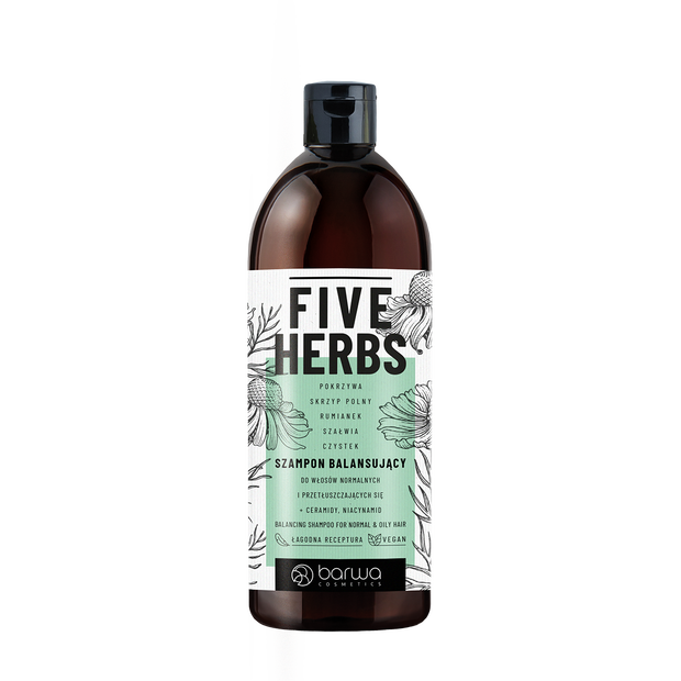 BARWA FIVE HERBS SZAMPON BALANSUJĄCY