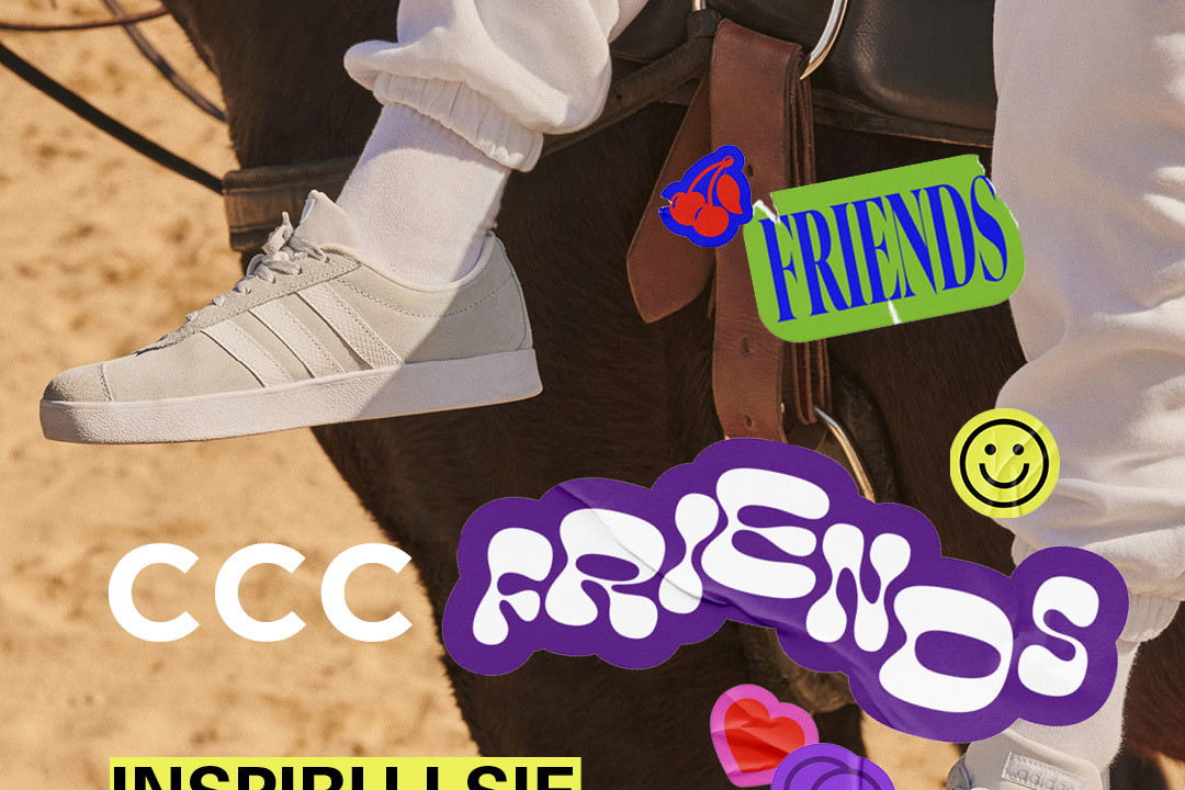 Od teraz nie musisz już robić zakupów samodzielnie. Dołącz do CCC Friends i połącz się z innymi fanami streetwear’u!